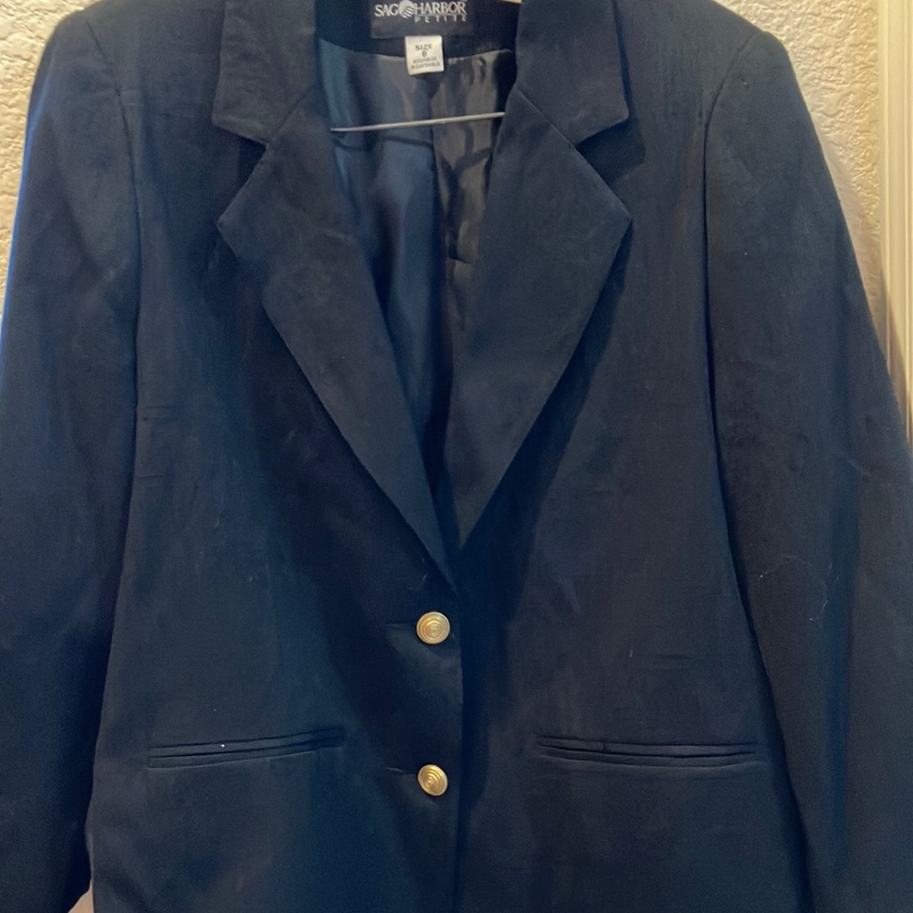 FINAL MARKDOWN Sag harbor blazer 8 petite